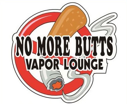 No More Butts Vapor LoungeNo More Butts Vapor Lounge logo